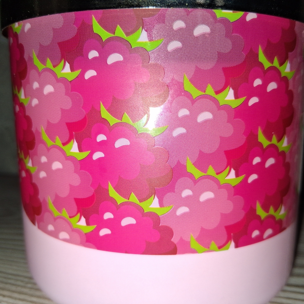 Bath &Body Works RASPBERRY ROSE 3-Wick Candle. Rose, Raspberries, Sugar NEW! - Picture 2 of 6